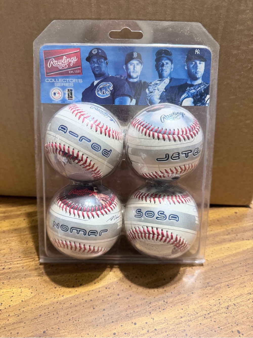 Rawlings Collector's Series Autograph Replica Baseballs A-rod Sosa Jeter